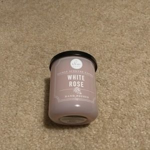 DW Home White Rose Hand Poured Scented Candle